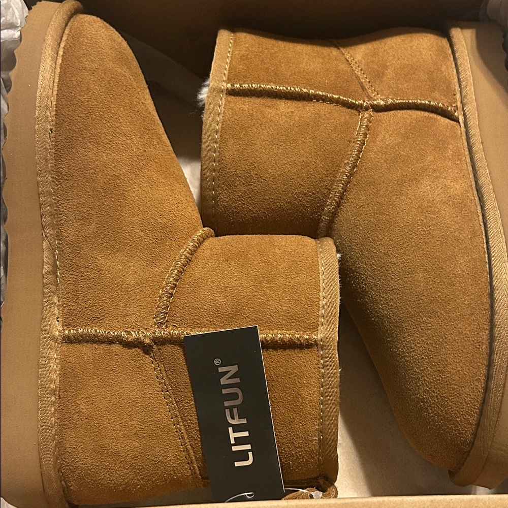 Chestnut Ankle Boots for Women